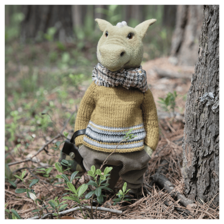 Игрушка валяная «Дракон Горыныч»