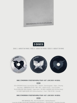 видео TXT - ACT : LOVE SICK World Tour DVD