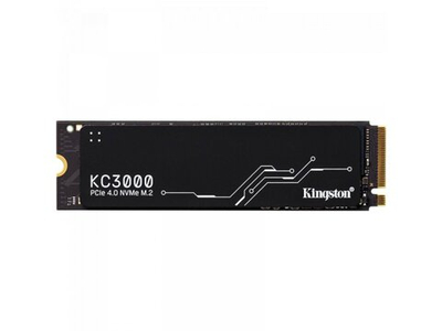 SSD накопитель Kingston KC3000 512ГБ, M.2 2280, PCIe 4.0 x4, NVMe [SKC3000S/512G]