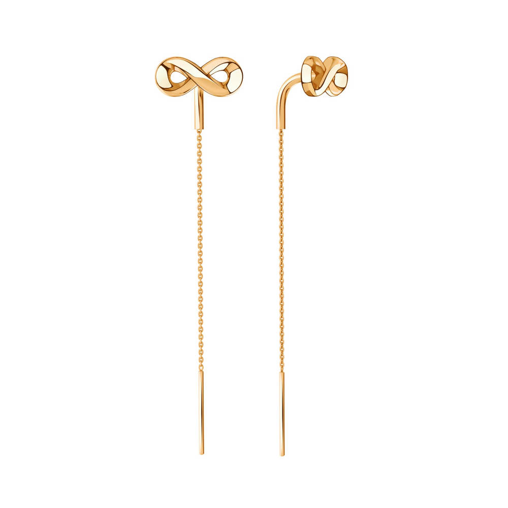 Серьги из золота 585 пробы