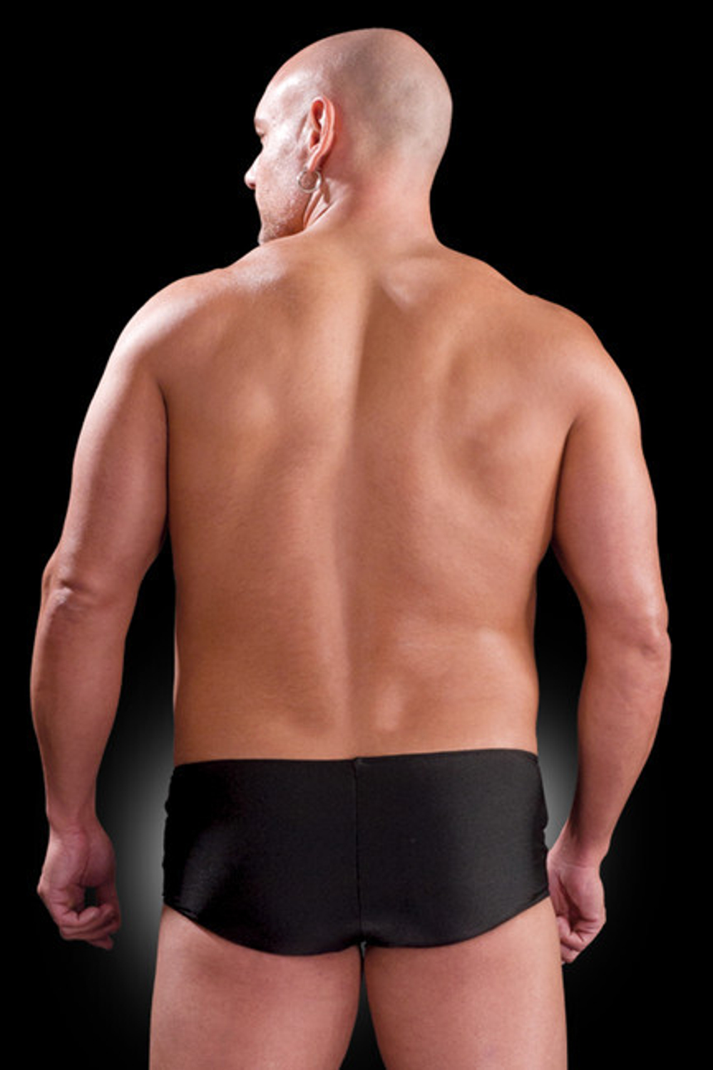 Хипсы черные с кармашком 2XL/3XL (Цвет: черный)