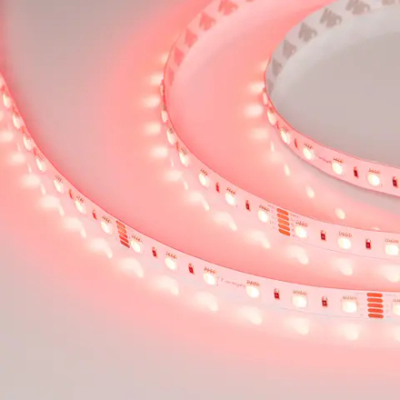 Светодиодная лента RT-B60-12mm 24V RGBW-White-4-in-1 (19.2 W/m, IP20, 5060, 5m) (Arlight, Открытый) 019096(2)