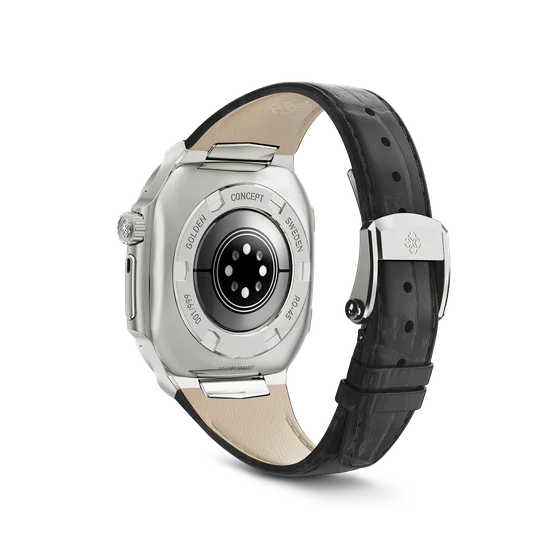 Корпус для Apple Watch ROYAL45 - Silver Leather