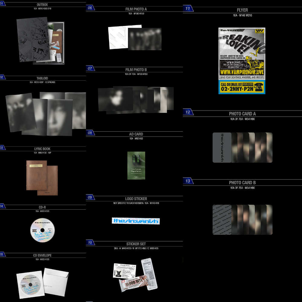 Альбом ENHYPEN - THE SIN : VANISH