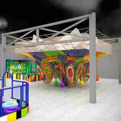 Верёвочная конструкция «Радужный Парк Приключений»