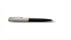 Шариковая ручка Parker 51 Premium Black GT, стержень: M, цвет чернил: black, в подарочной упаковке.