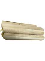 Дрова смесь береза осина без коры, сухие, круглые,2кг в сетке