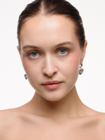 Cерьги "Ice Heart" Silver