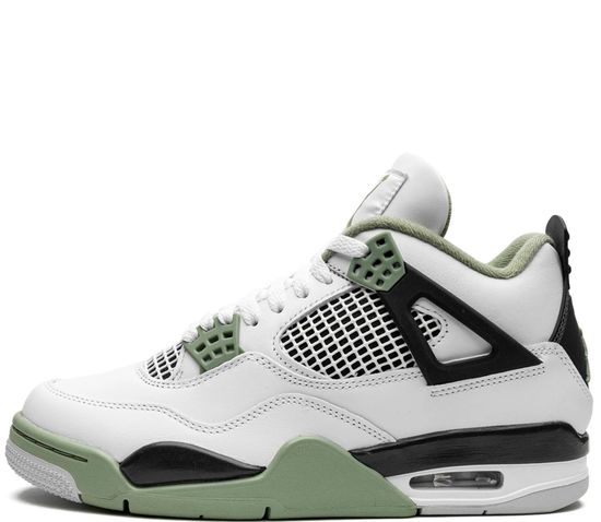 Кроссовки Nike Air Jordan 4 "Seafoam/Oil Green"