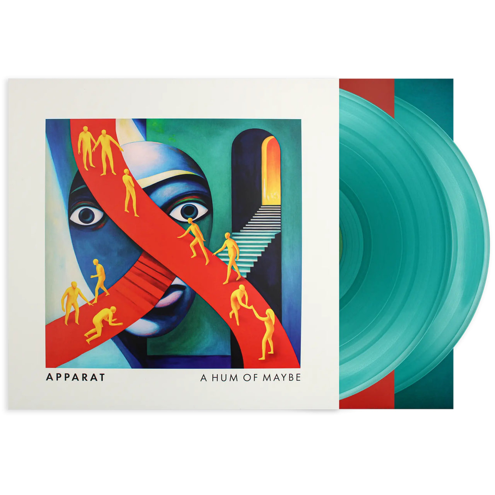 Apparat - A Hum Of Maybe - Turquoise 2LP