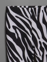 Черно-белые велосипедки для девочки