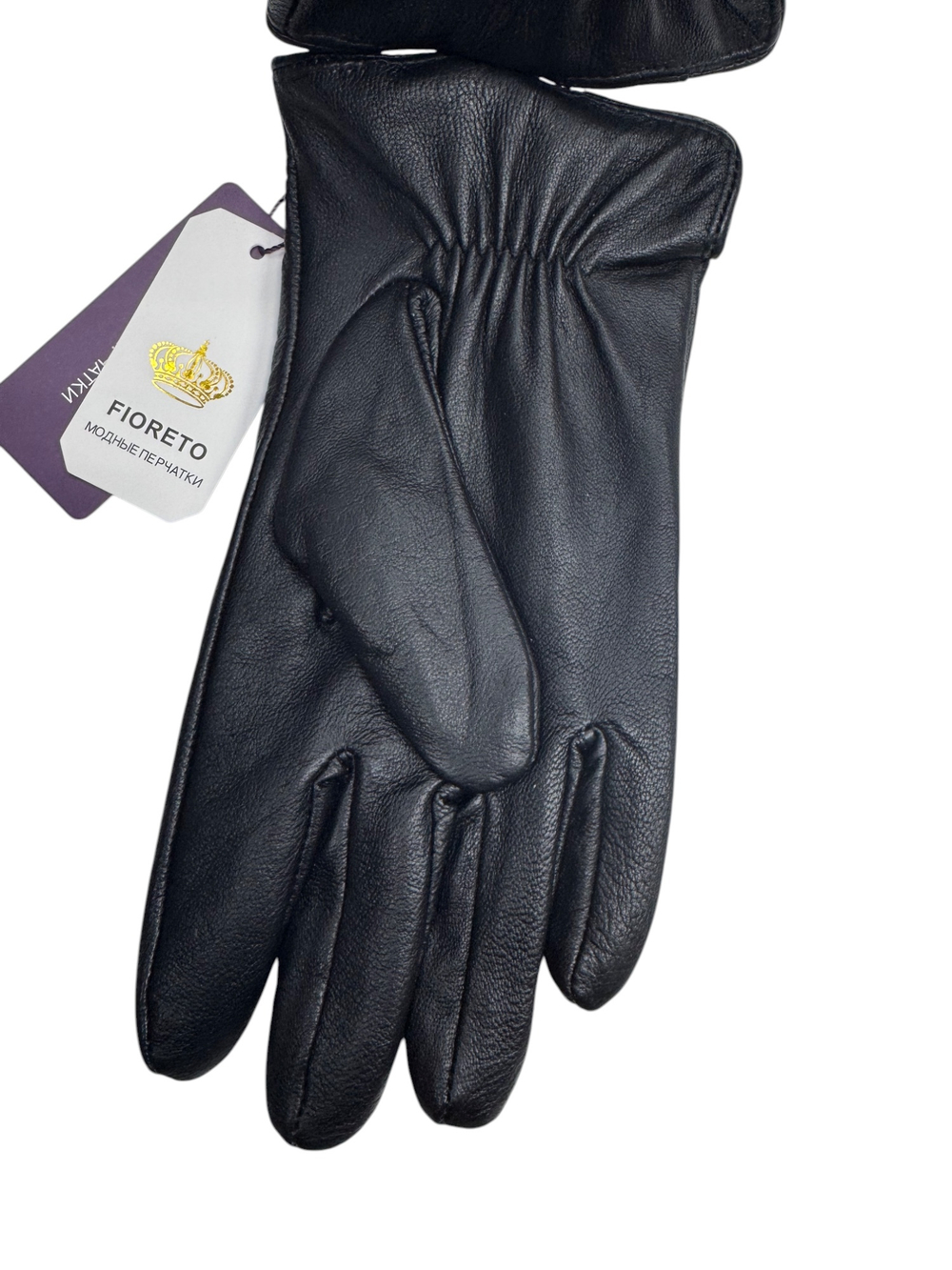 Перчатки. Мужские. Материал верха: Кожаные. Подклад: Трикотаж-шерсть. 5 шт. в упаковке.