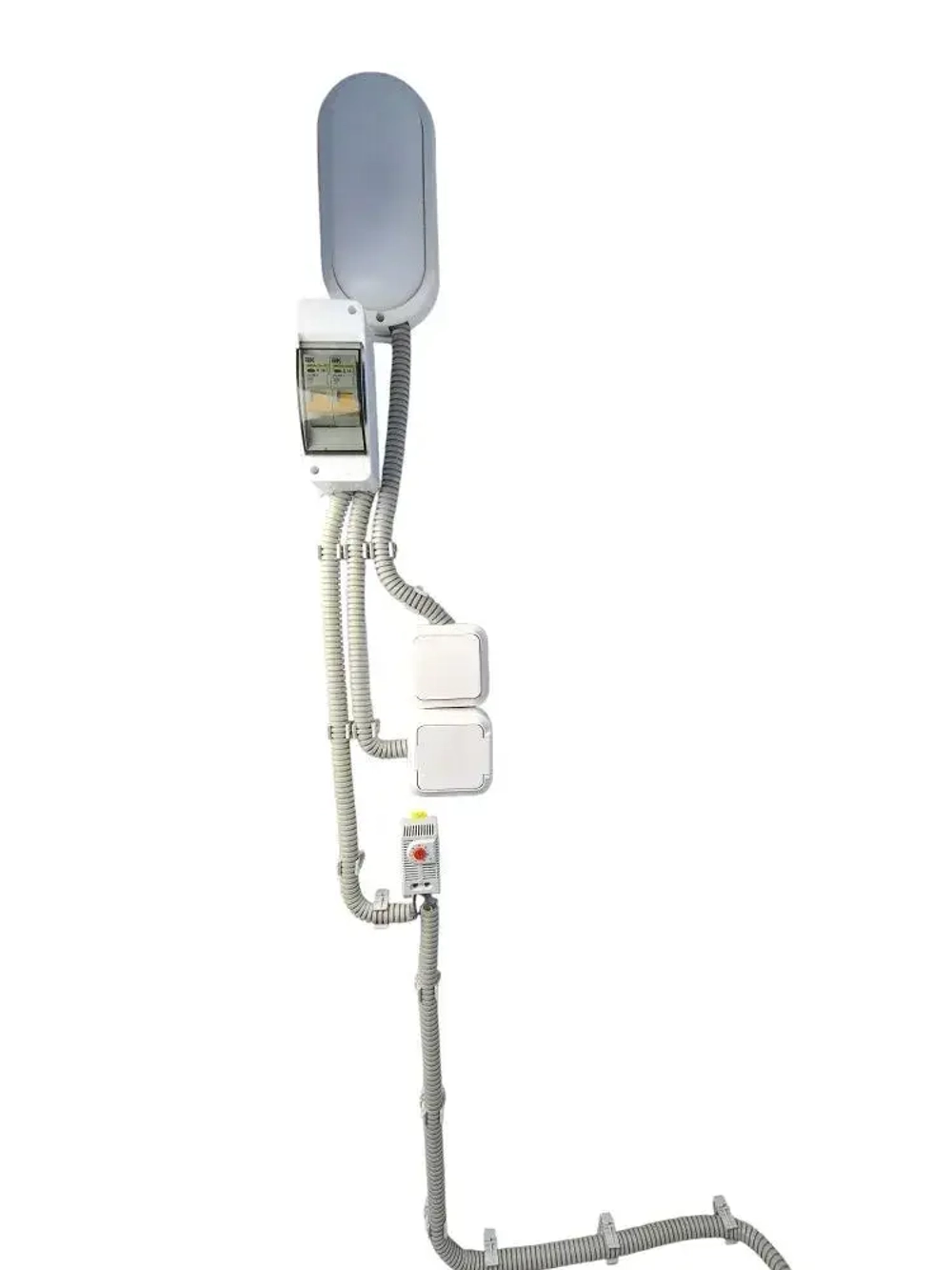 Комплект настенный Сармат T-40 ONE WIFI ERCO + термобокc + коаксиальная труба