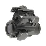 Прицел коллиматорный Veber Black Russian DOT 125 RG (закрытый, объектив 25мм, 4 МОА, метка точка красная/зеленая, вивер)