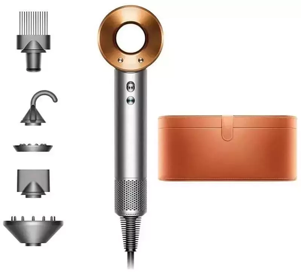 Фен Dyson HD08 Supersonic Hair Dryer Железо/Медь