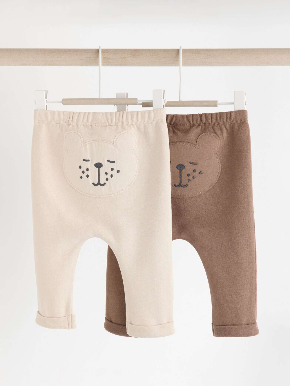 Легинсы для малышей Next 836-030, 2 шт., Бежевый