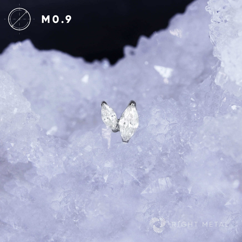 2K Millennium Marquise Crystal - Inverted