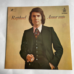 Винтажная виниловая пластинка LP Raphael Рафаэль Amor M o (Испания 1974)