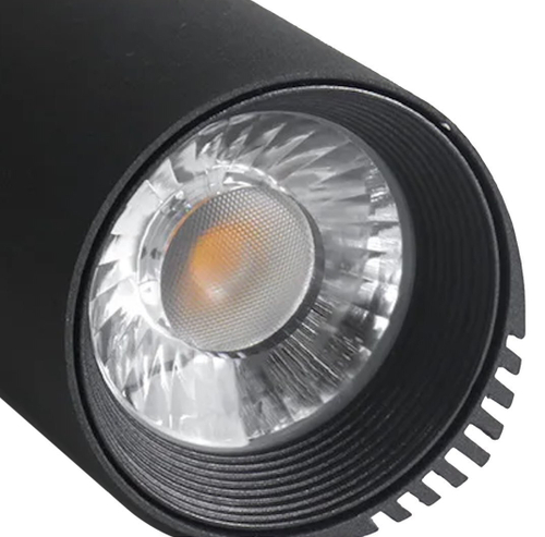 Трековый светильник Vaes ACCENT 30 чёрный для однофазной системы, 3000К/4000К