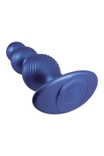 Синяя анальная елочка 5 Inch Silicone Anal Plug - 14 см. (Цвет: синий)