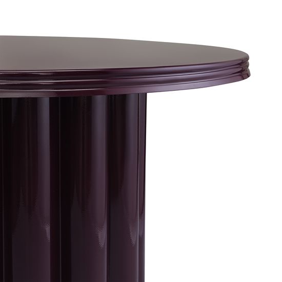 Столик кофейный vivlend, D57 см, ночная слива