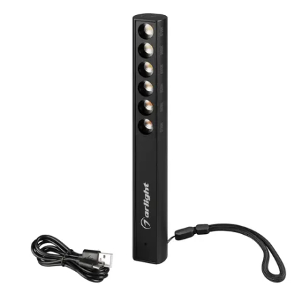 Светильник SP-ARTE-SIX-L227-3W Day4000-MIX (BK, 32 deg, 5V, 1A) (Arlight, IP20 Металл, 2 года) 041448