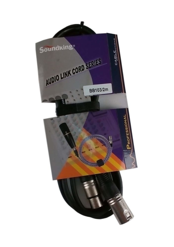 Кабель микрофонный Soundking BB103-2M