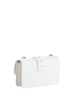 MINI LOVE BAG SIMPLY ROUGH - white