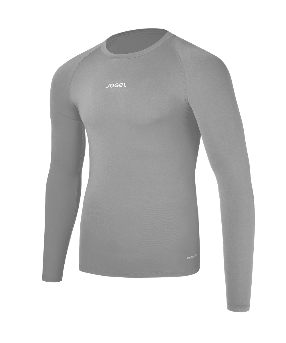Лонгслив компрессионный Jogel CAMP 2 PerFormDRY Baselayer LS Tee, серый 92