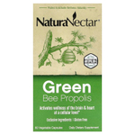 NaturaNectar, Green Bee Propolis, 60 вегетарианских капсул