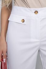 Брюки Сити кэжуал (белые) Б10309 LT Collection