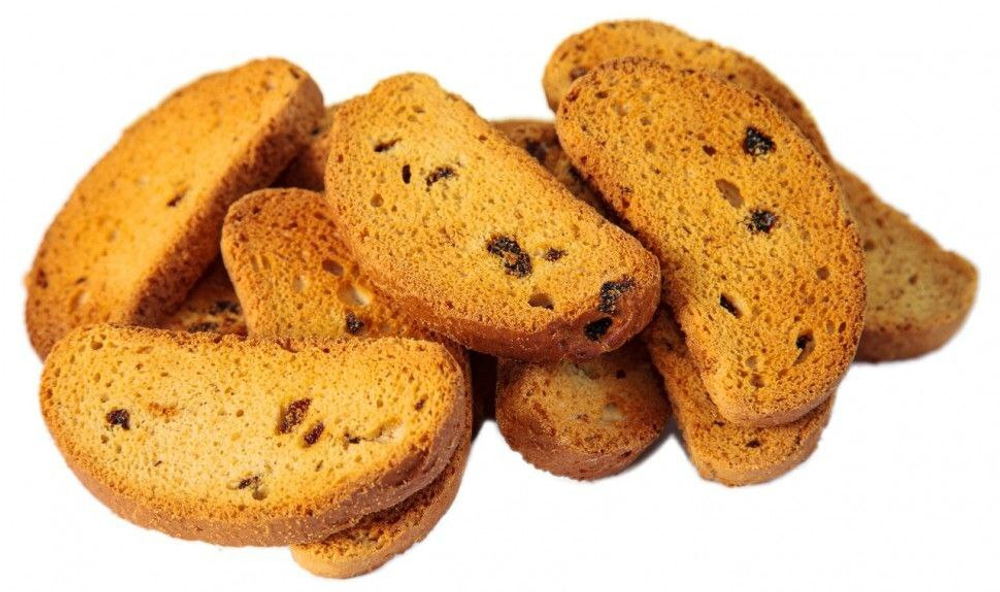 Сухари с изюмом