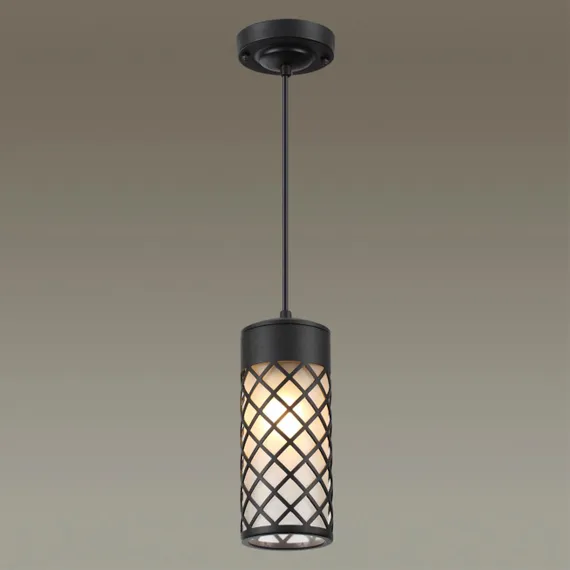4834/1 NATURE ODL21 742 черный/стекло Ландшафтный светильник-подвес E27 1*60W IP44 DUNES