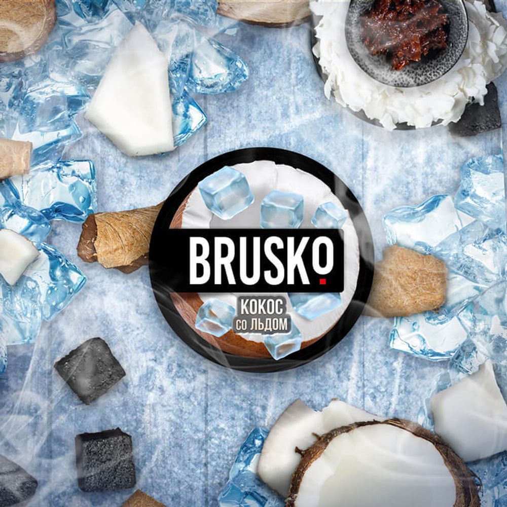 Brusko Medium - Кокос со льдом 50 гр.