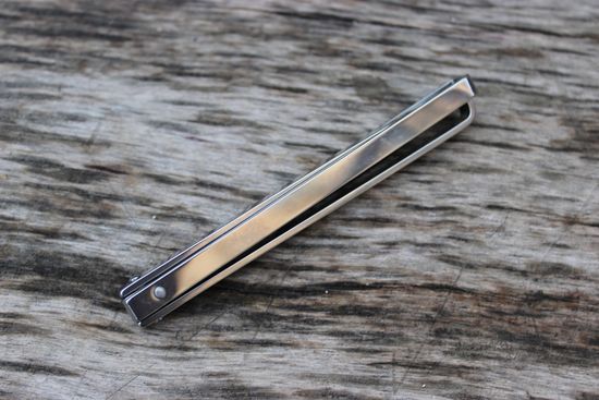 Складной нож НОКС СКАТ-М (314-340006) c клинком из стали 440, рукоять Stainless Steel