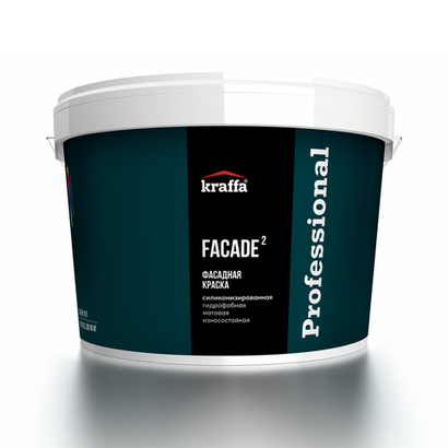 Facade² — фасадная краска, матовая, силиконизированная.