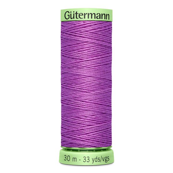 Нитки отделочные Gutermann Top Stitch 30 (30 метров), 5 кат. | 291 лилово-сиреневый
