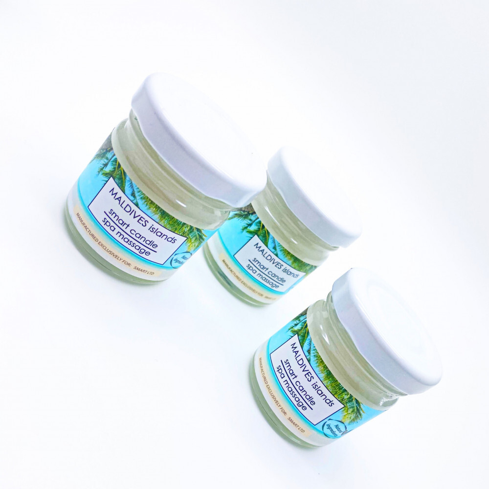 SMart Умная свеча Мальдивы для ухода за кожей, 30мл