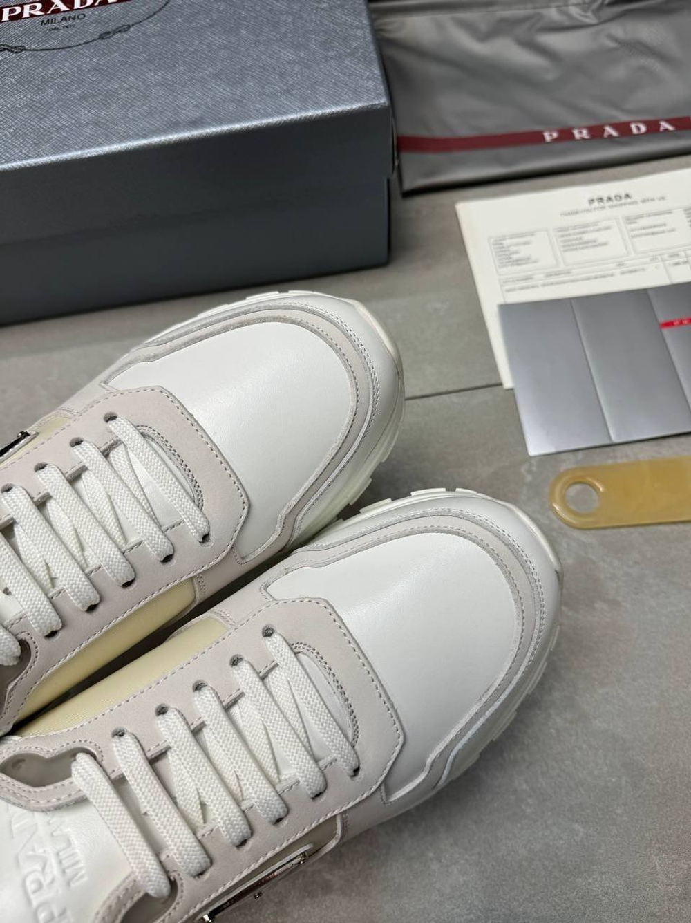 Кроссовки Prada