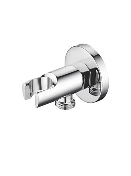 Ganzer Держатель душевой лейки со шланговым подсоединением GZ012, хром