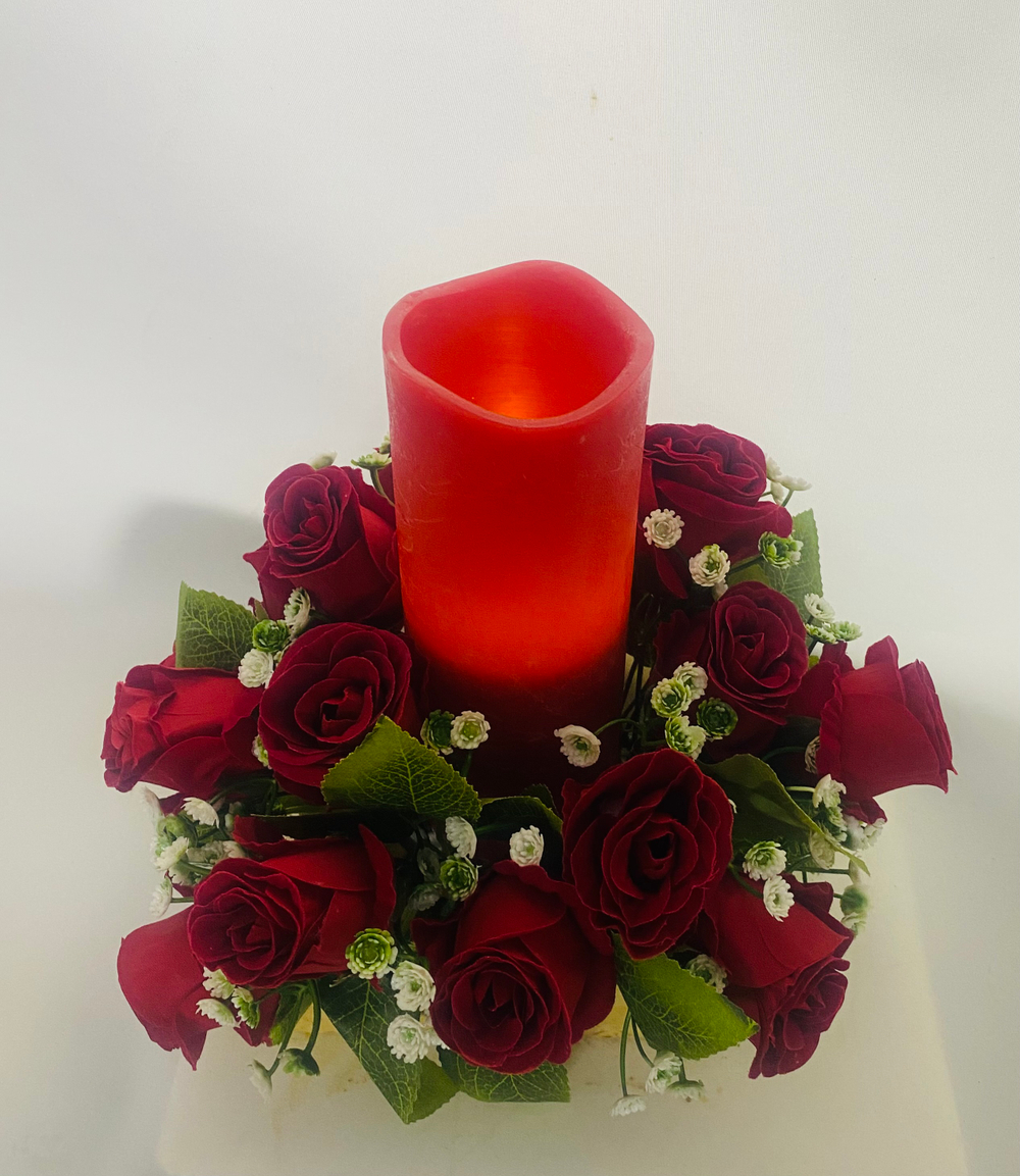 Полянка со свечой