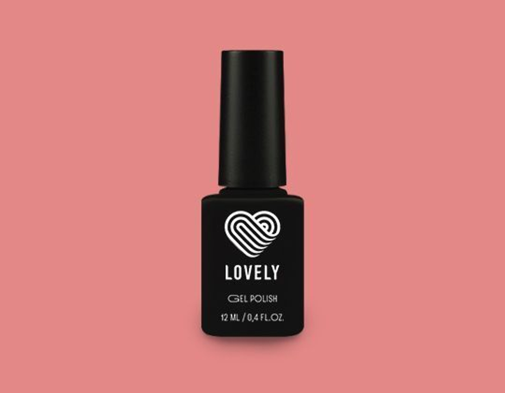 Жидкий полигель Lovely, Liquid Polygel, оттенок коралловый, 12 ml