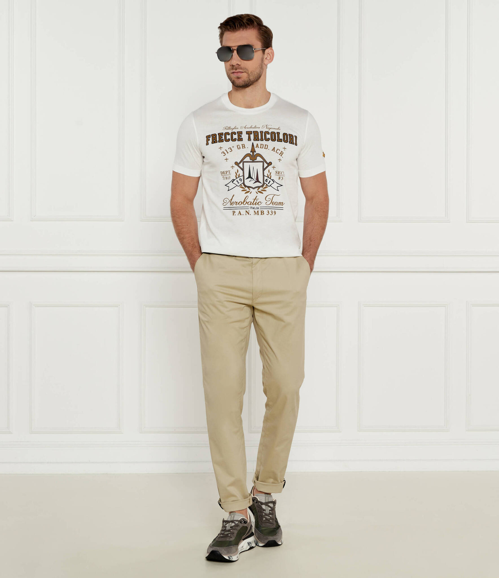 Футболка Aeronautica Militare - кремовый (TS2335J634)