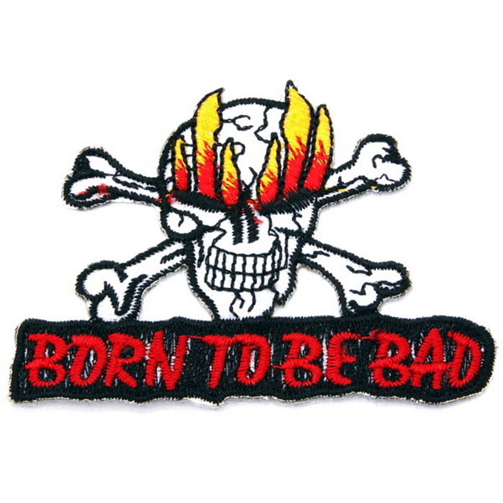 Нашивка Born To Be Bad (роджер)