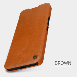 Кожаный чехол-книжка Nillkin Leather Qin для Xiaomi Mi 12 Lite