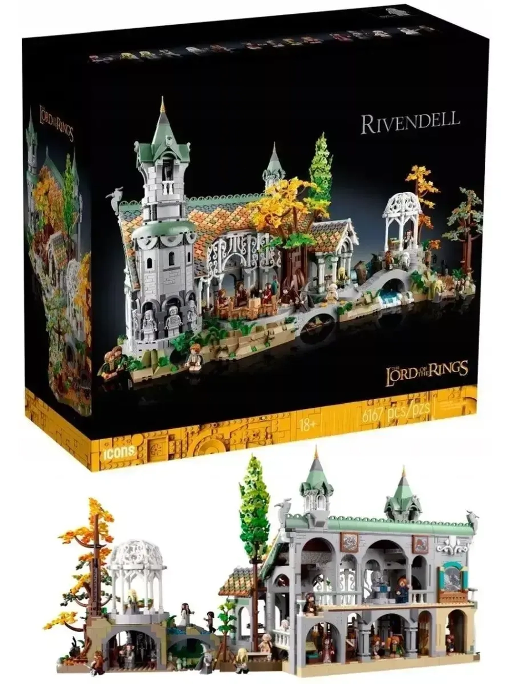 Конструктор Властелин Колец Ривенделл 6167 деталей 9958