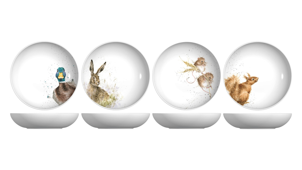 Тарелка для пасты 22см Royal Worcester Забавная фауна Белка