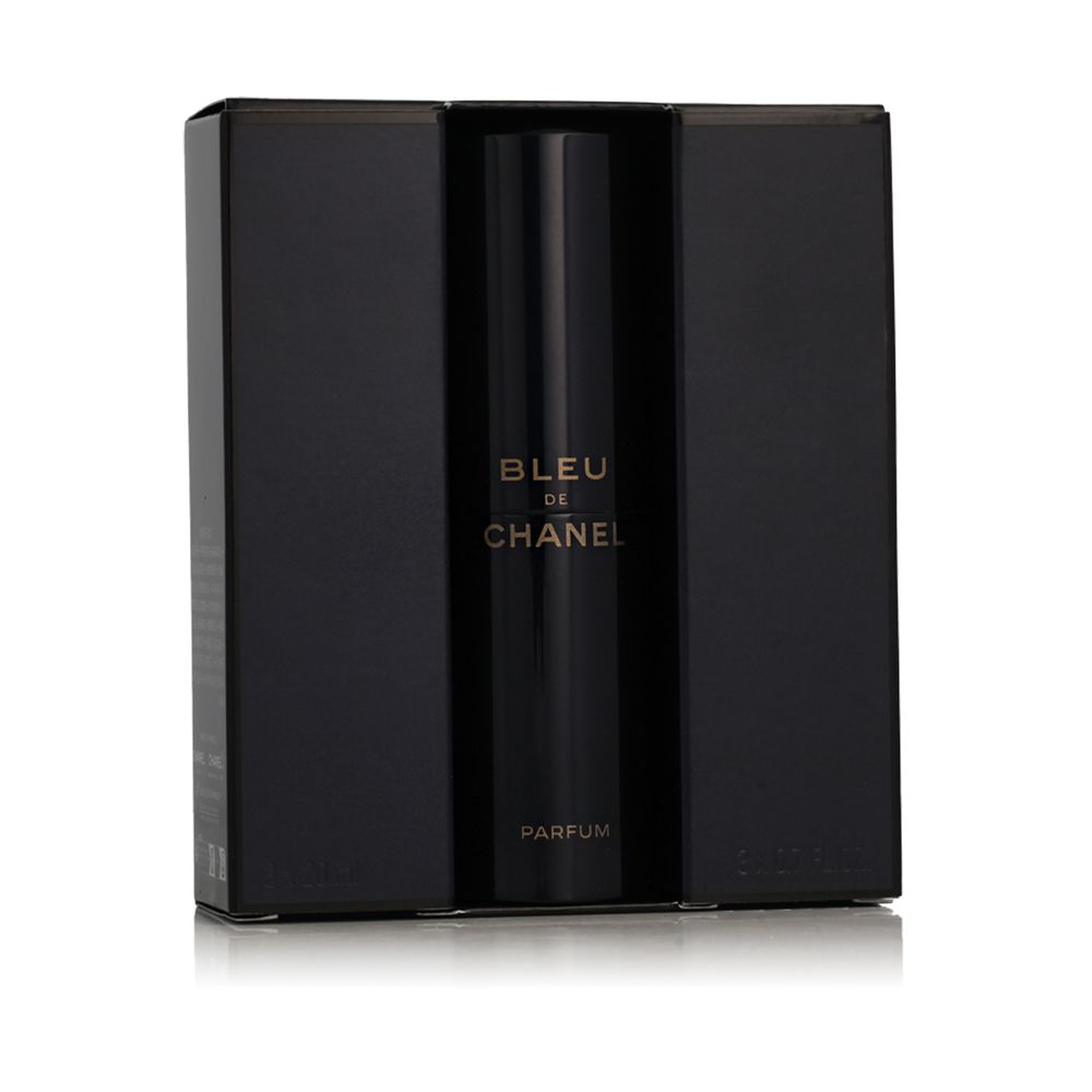 Chanel Bleu de Chanel Parfum vreckový sprej plniteľný 20 ml + Parfum náplň 2 x 20 ml (man) 60 ml