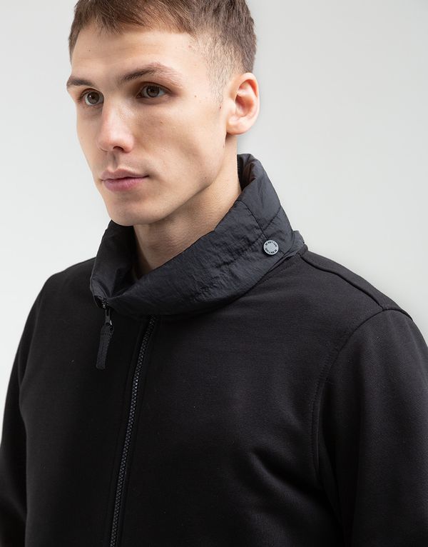 Худи We Don’t Care Rolled Up Zip Hoodie Black - фото 6