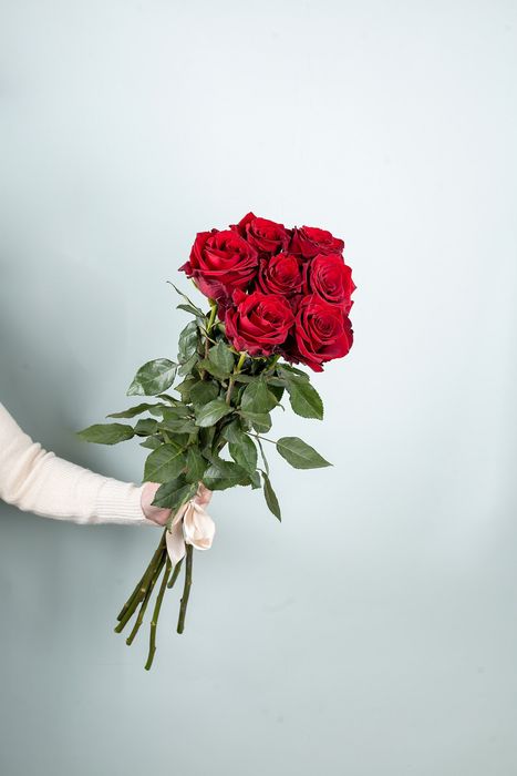 Букет из роз 60 см &quot;Эксплорер&quot; (под ленту)